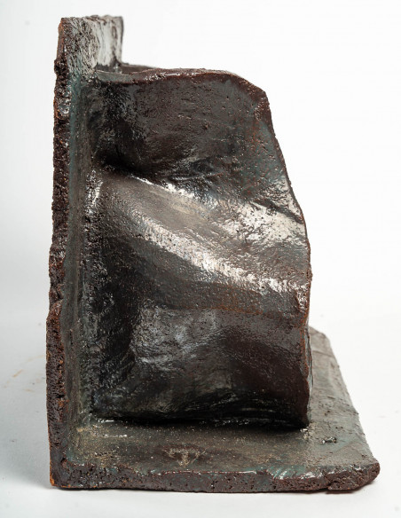 2606-Sculpture en céramique par Pierre Tual