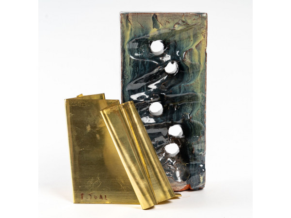 Unique contemporary sculpture signed Pierre Tual