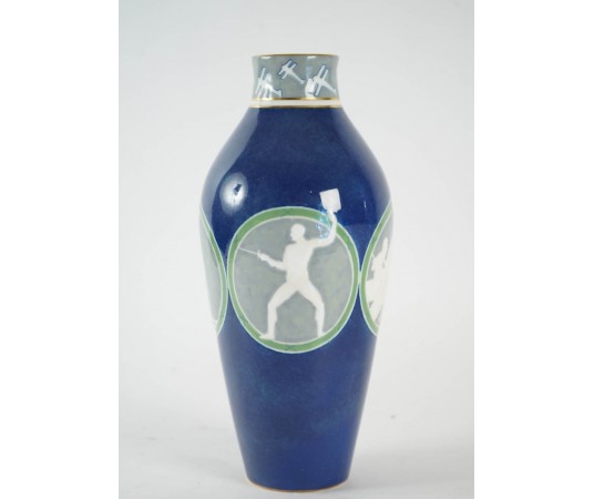 1924's Sèvres porcelain vase