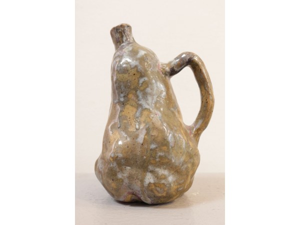 coloquinte ceramic pitcher by Eugène Lion