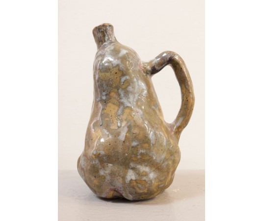 coloquinte ceramic pitcher by Eugène Lion