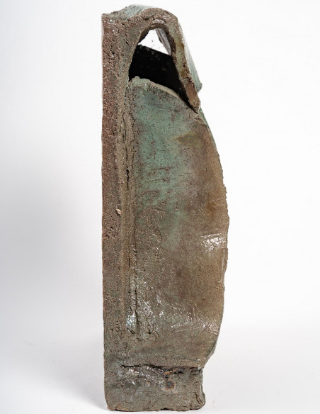 2765-Sculpture en céramique n°8 par Pierre Tual