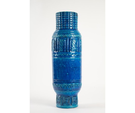 vase en faïence pol chambost signature