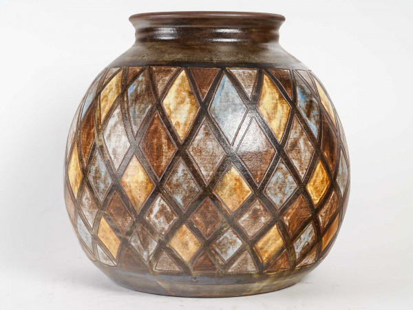 Grand vase en céramique par Alexandre Kostanda ( 1921 - 2006)