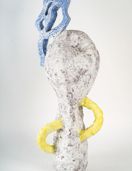3052-Sculpture en céramique contemporaine par Jean-Pierre Viot