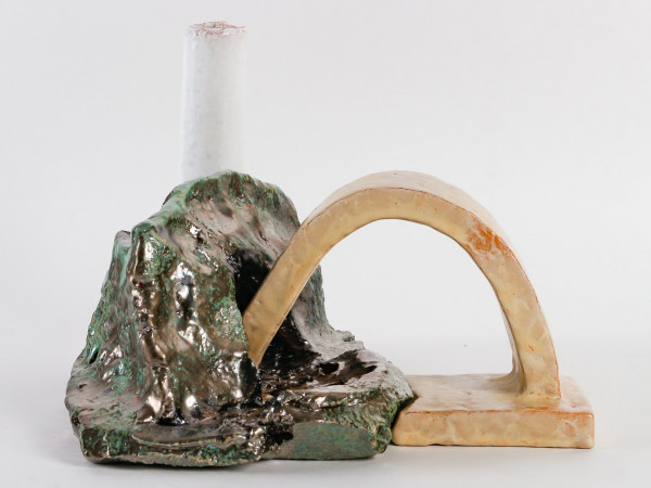 Sculpture en céramique par Haguiko et Jean-Pierre Viot