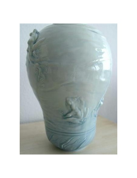 309-Vase en Porcelaine de Sèvres émaillée