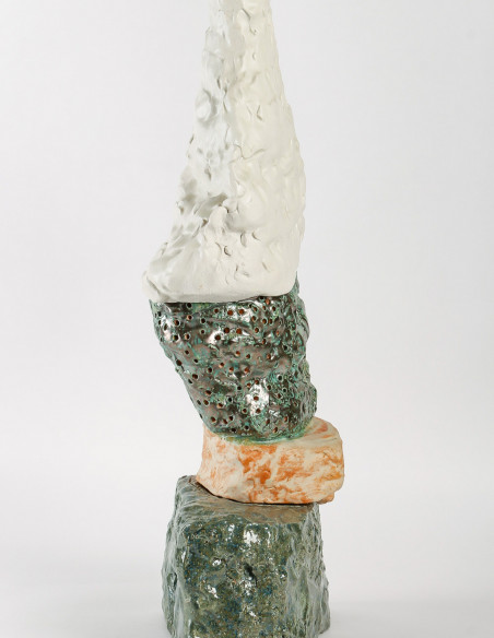 3097-Sculpture en céramique par Jean-Pierre Viot