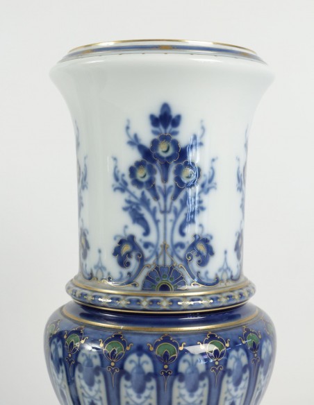 324-Paire de vases en porcelaine de Sèvres de Florence
