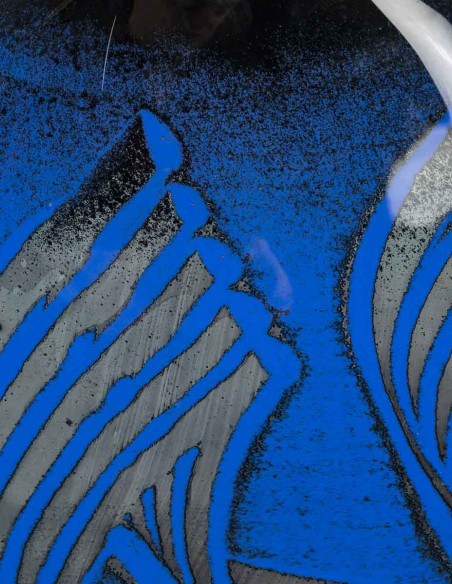 3256-Blown glass sculpture by Alain & Marisa Bégou