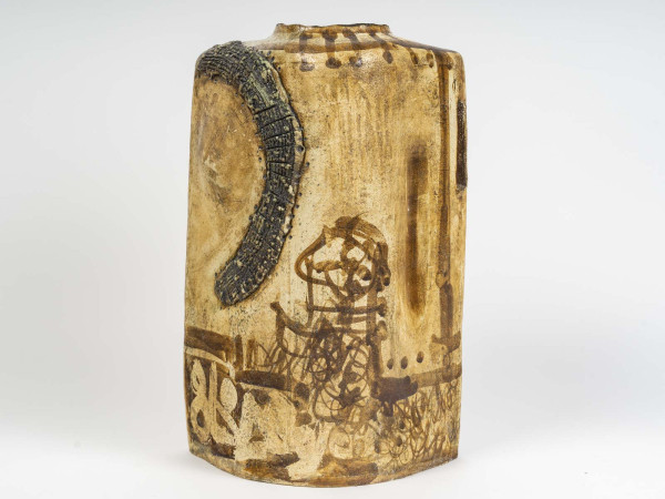 Ceramic vase by Gilbert Portanier (1926 - 2023)