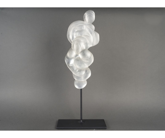 Glass paste sculpture by...