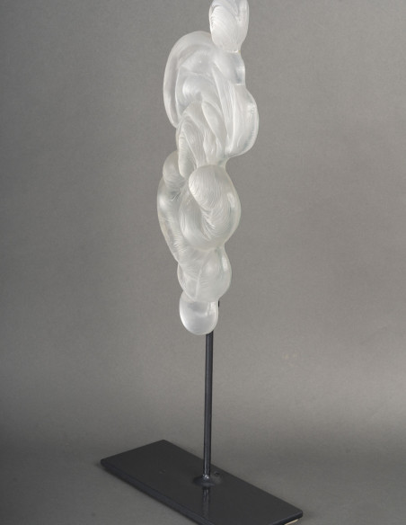 3299-Sculpture en pâte de verre par Cyrille Morin