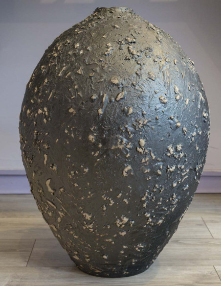 3310-Large ceramic jar by Marc Uzan