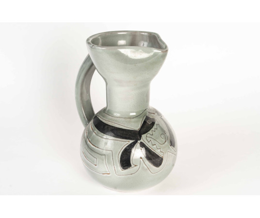 A Ben Lisa ceramic pitcher...