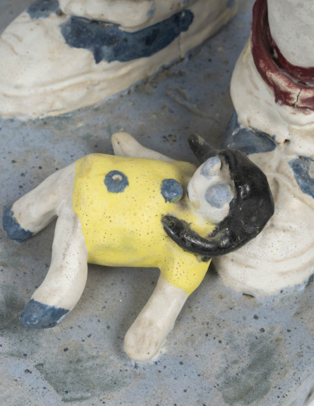 3332-A ceramic sculpture by Charles Semser (1922 - 2011)
