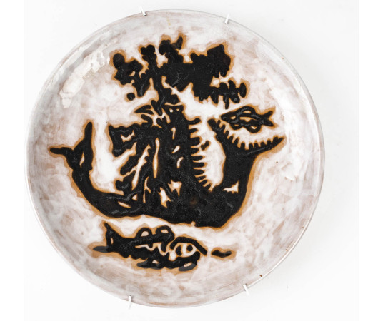 A plate by Jean Lurçat...