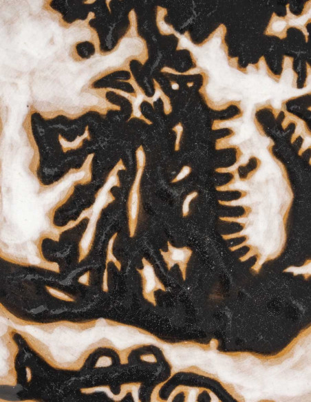 3362-Assiette " les sirènes "d'aprés Jean Lurçat (1892-1966)