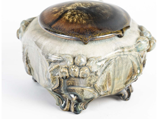 A ceramic box by Jean Jacquinot A ceramic box by Jean Jacquinot