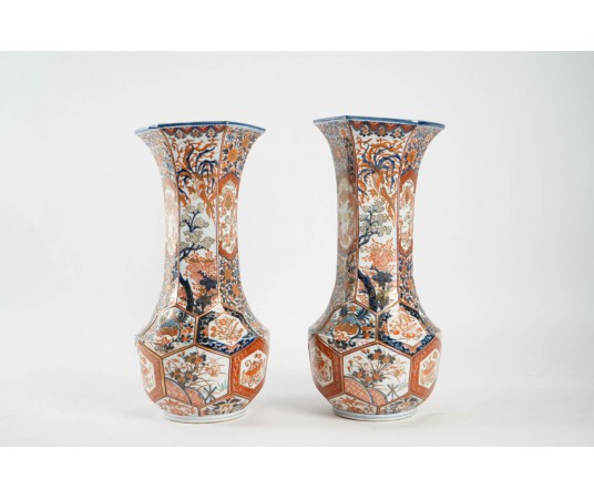 vases en porcelaine Imari du 20ème siècle