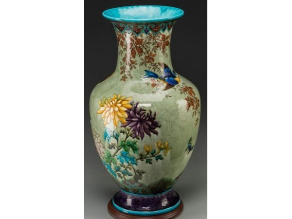 Vase Théodore Deck du 19ème siècle