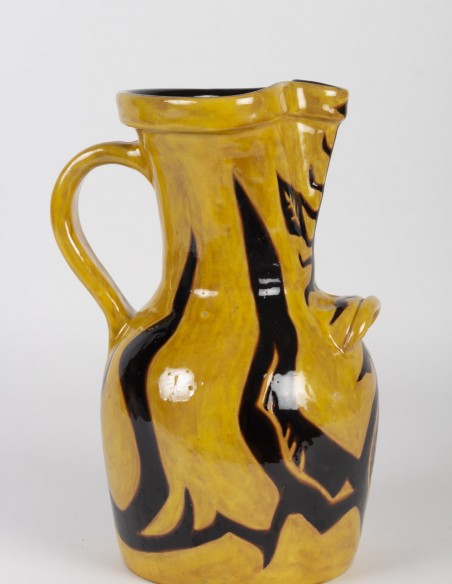 418-Large ceramic pitcher by Jean Lurçat