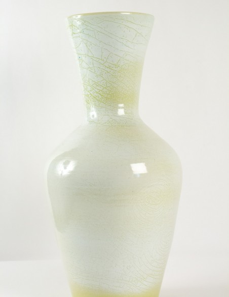 456-Céramique Accolay - Grand vase 20ème Siècle