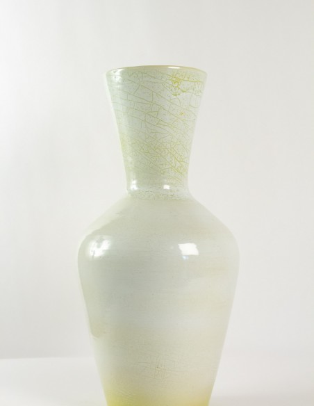 461-Céramique Accolay - Grand vase 20ème Siècle