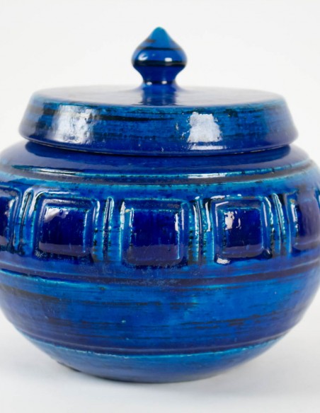 462-20th century ceramic box by Pol Chambost