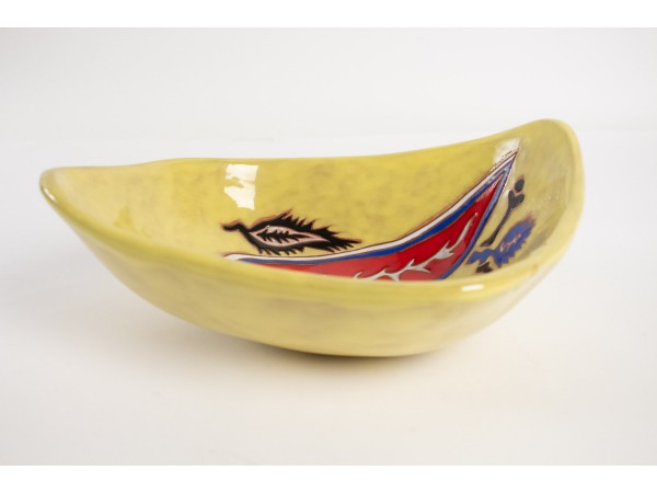 Ceramic bowl by Jean Lurçat
