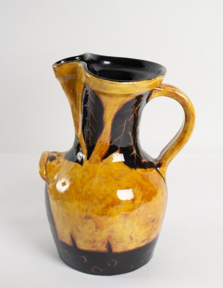 504-20th Century Ceramic Pitcher by Jean Lurçat