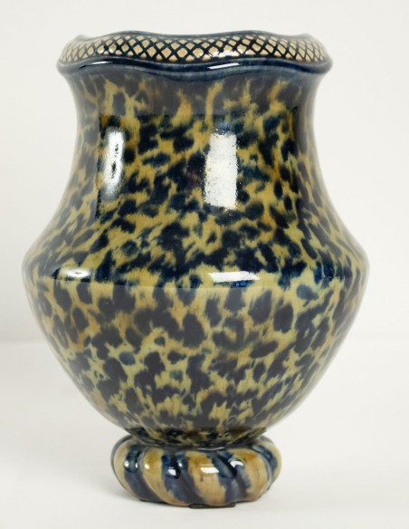 545-20th century ceramic vase by Frédéric Kiefer
