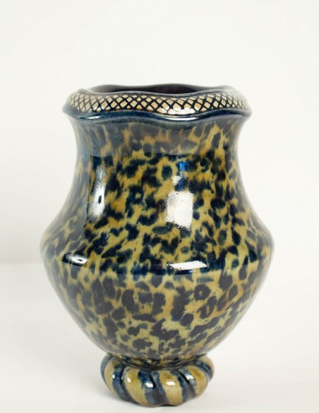 549-vase en céramique du 20ème siècle par Frédéric Kiefer