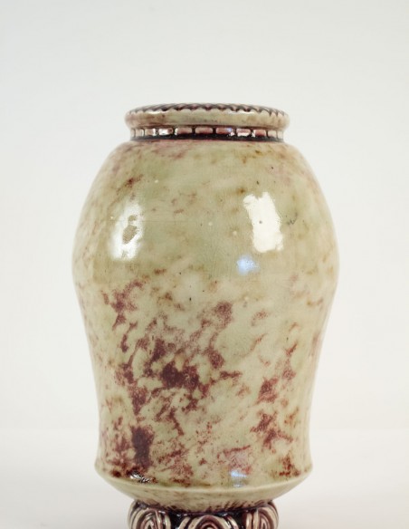 561-Pansu ceramic vase by Frédéric Kiefer