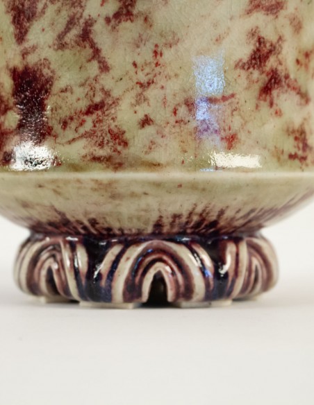 562-Pansu ceramic vase by Frédéric Kiefer