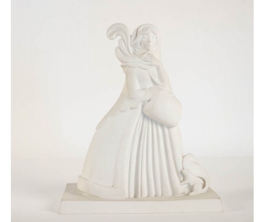 Sculpture en biscuit de porcelaine - Manufacture de Sèvres