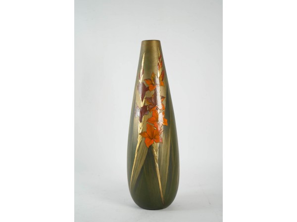 Pair of Ceramic Vases by Clément Massier