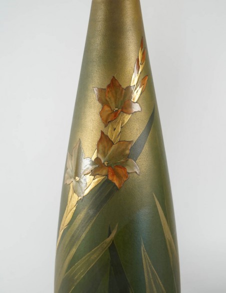 612-Paire de Vases en Céramique par Clément Massier