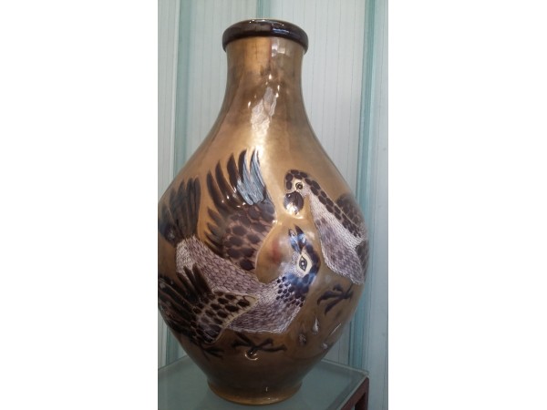 Large porcelain vase year 50 Manufacture de Sèvres