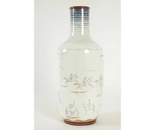 Vase en porcelaine du 20ème siècle Manufacture de Sèvres