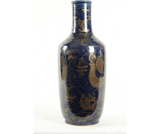 Grand vase en porcelaine de Sèvres année 50