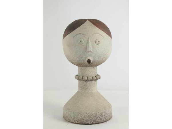 Ceramic jug by Jean Besnard "Bonne femme"