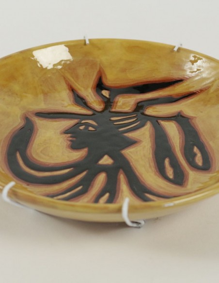 688-Four ceramic plates by Jean Lurçat
