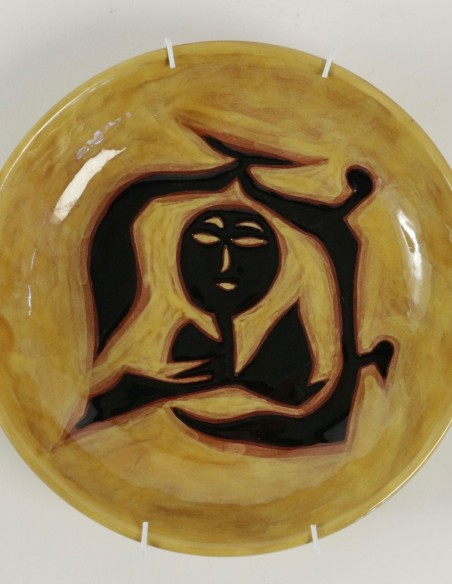 693-Four ceramic plates by Jean Lurçat