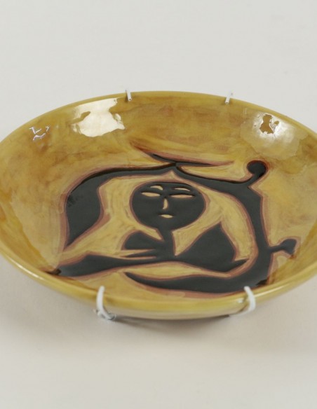 694-Four ceramic plates by Jean Lurçat