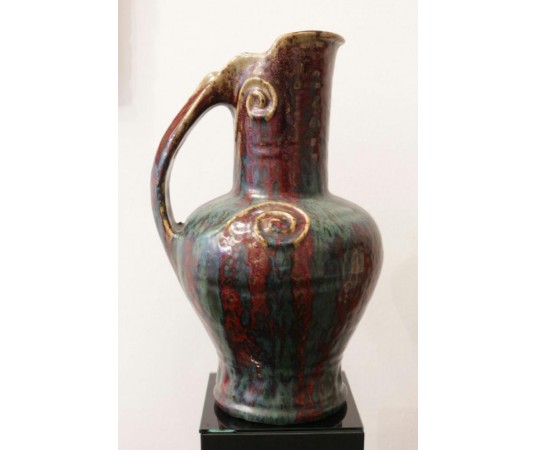 Grand pichet en grès émaillé par Pierre - Adrien Dalpayrat