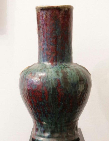 763-Large pitcher stoneware pitcher by Pierre - Adrien Dalpayrat