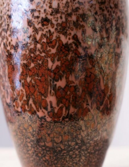 816-Glazed stoneware vase by Jean Girel