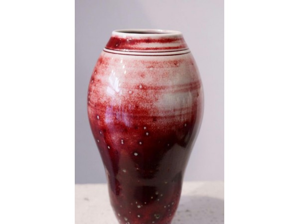 20th century porcelain vase by Jean Girel