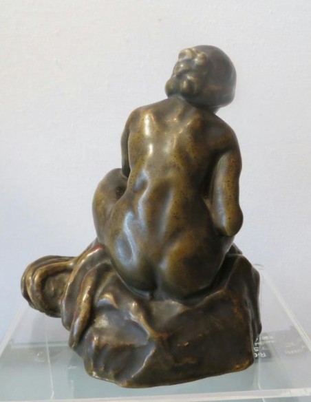 948-Stoneware sculpture of Octopus Woman by Rupert Carabin
